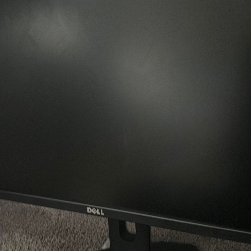 Dell Black Monitor